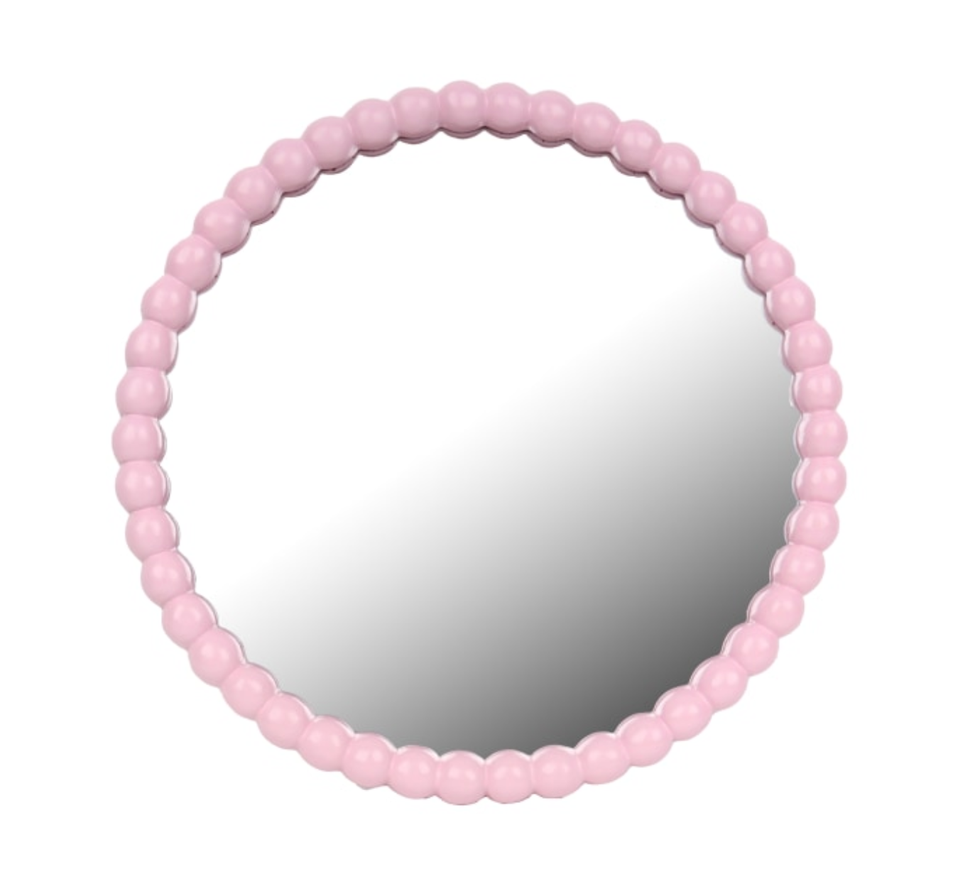 Pink Ball Framed Mirror