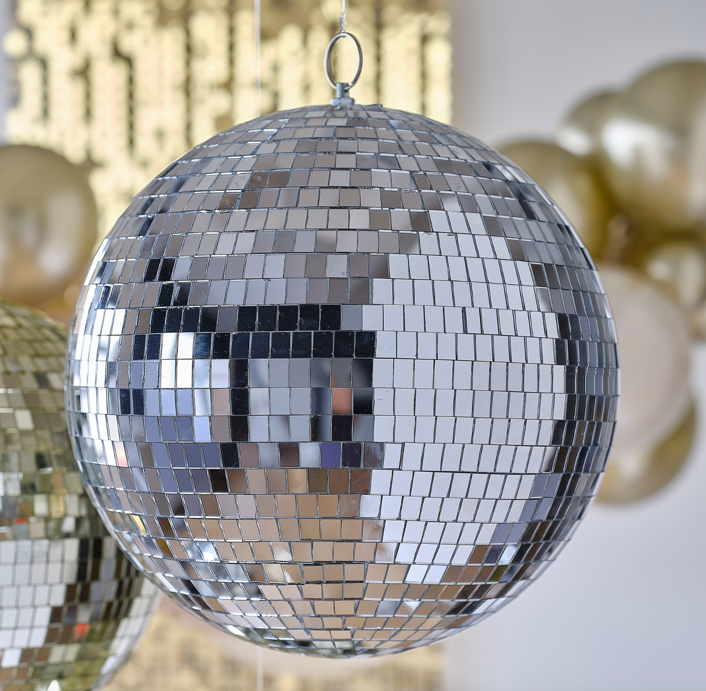 30cm Silver Disco Ball