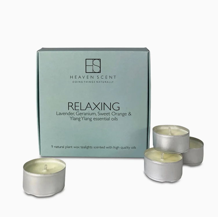 Box of 9 Scented T-lites - Various Scents