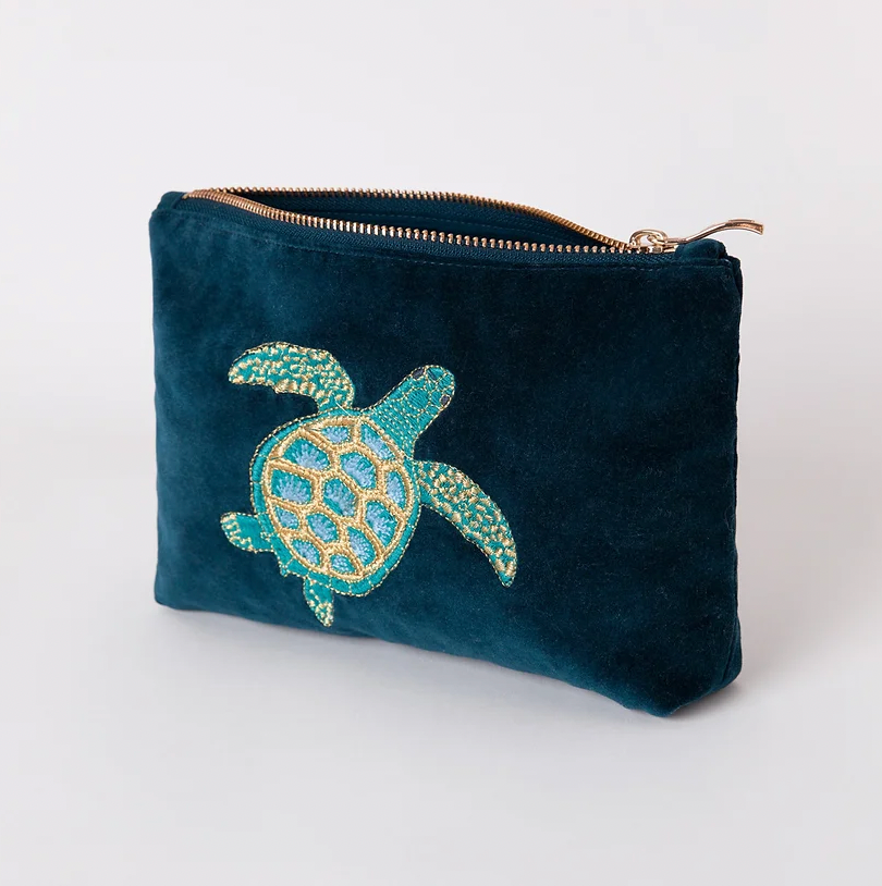 Elizabeth Scarlett Turtle Mini Pouch