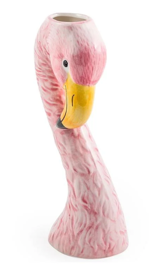 Flamingo vase
