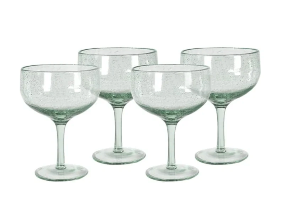 Green Coupe glasses