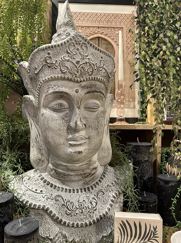 Large Buddha bust