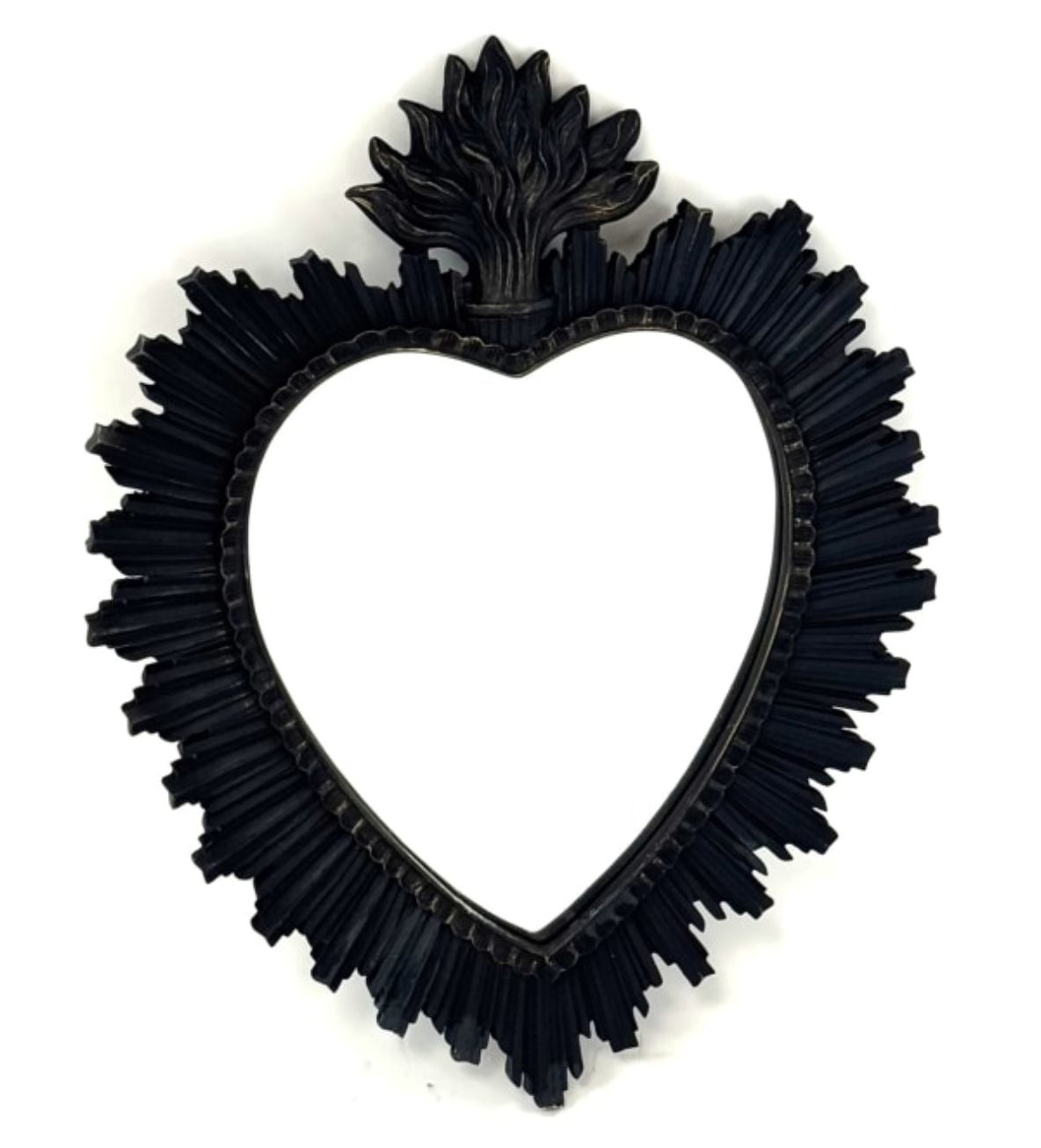 Black Sacred Heart Mirror