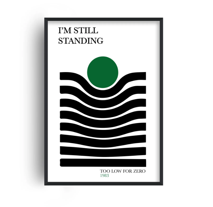 I'm Still Standing A3 Print