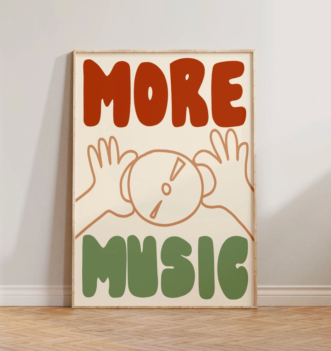 More Music A3 Print