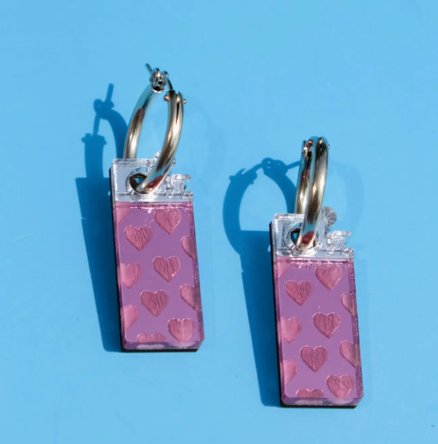 Heart Lighter Earrings