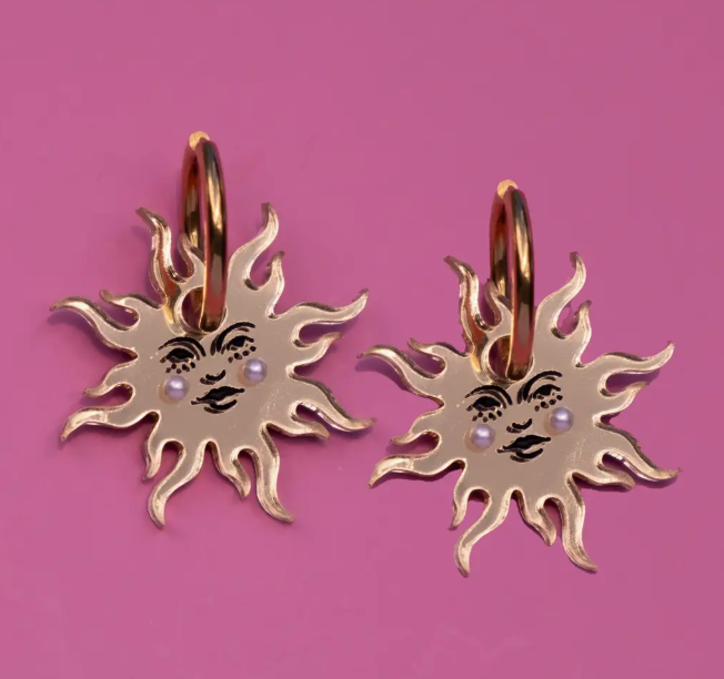 Peaceful Sun Earrings
