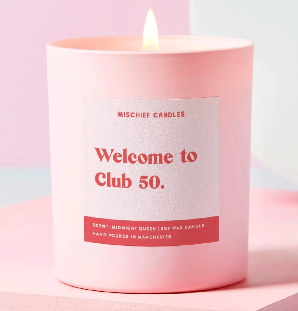 Welcome To Club 50 Candle