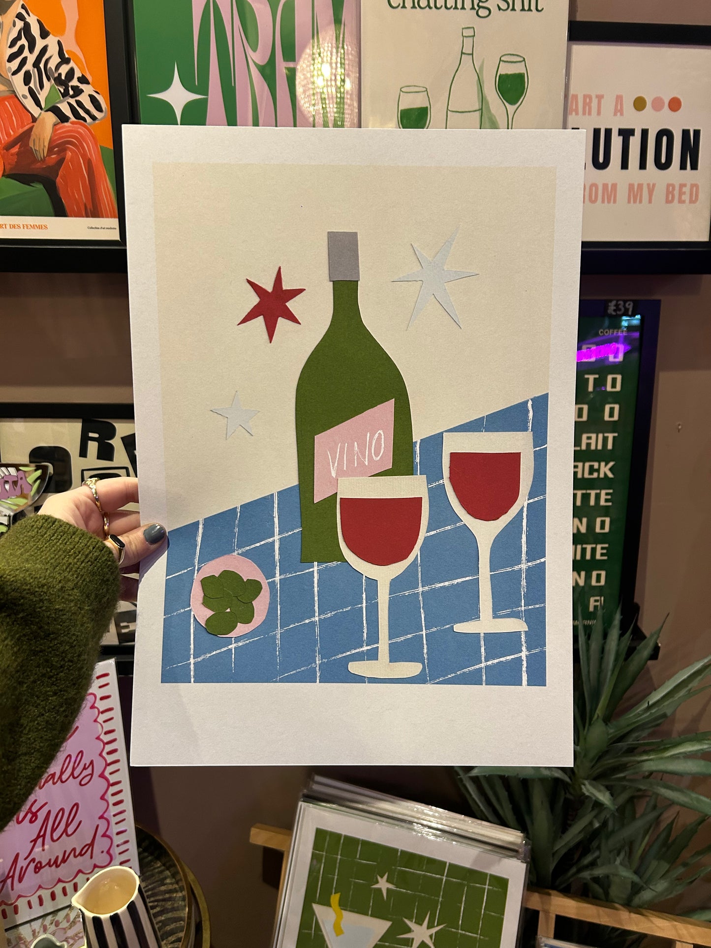 Vino A3 Print