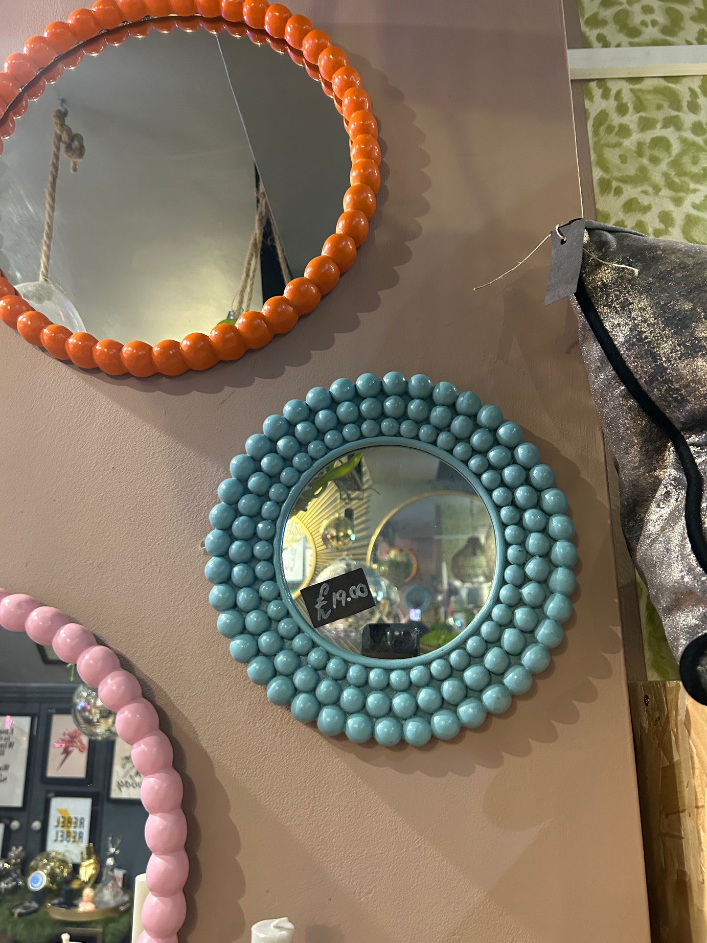 Blue Multi Ball Mirror