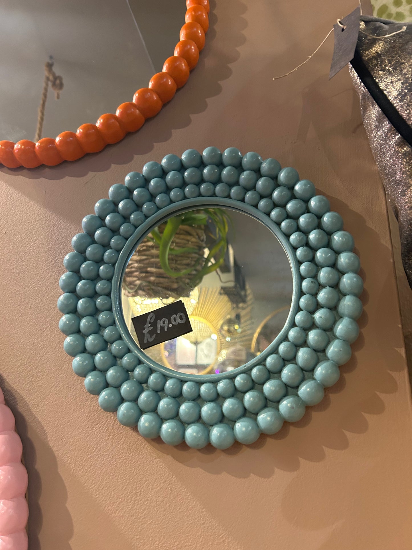 Blue Multi Ball Mirror