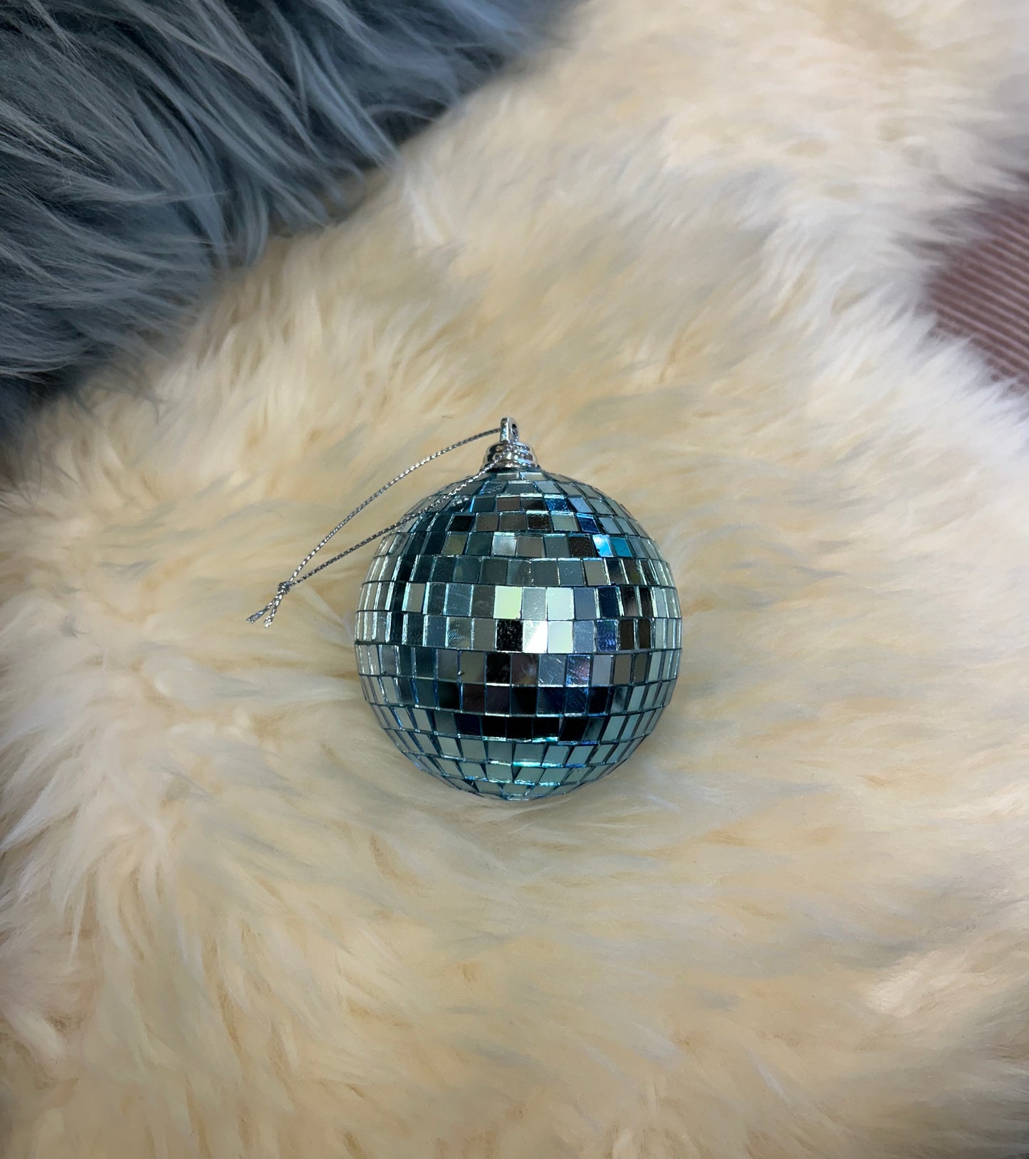 Blue Disco Bauble