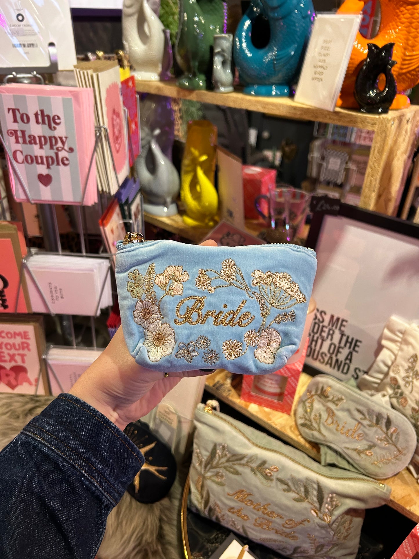 Elizabeth Scarlett Bride Coin Purse