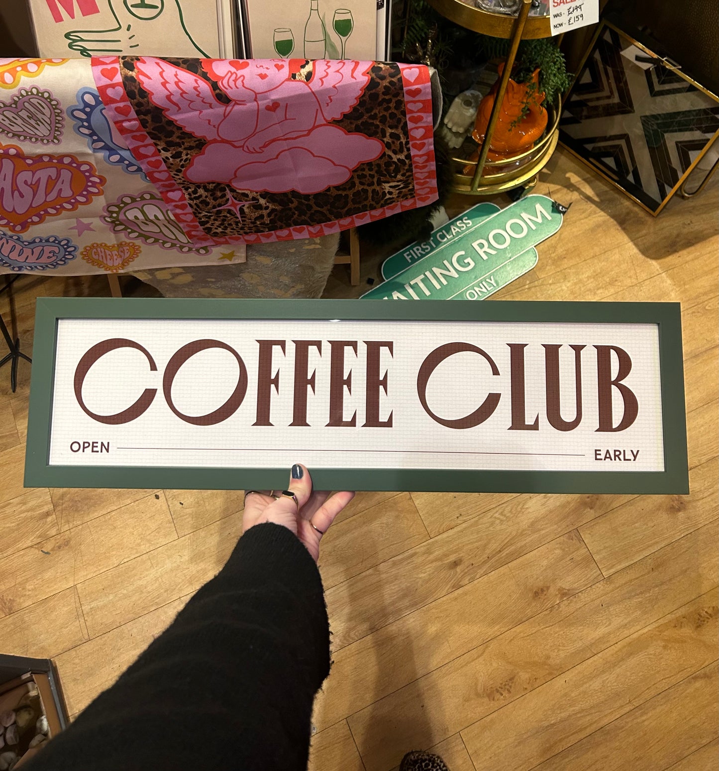 Coffee Club Framed Print