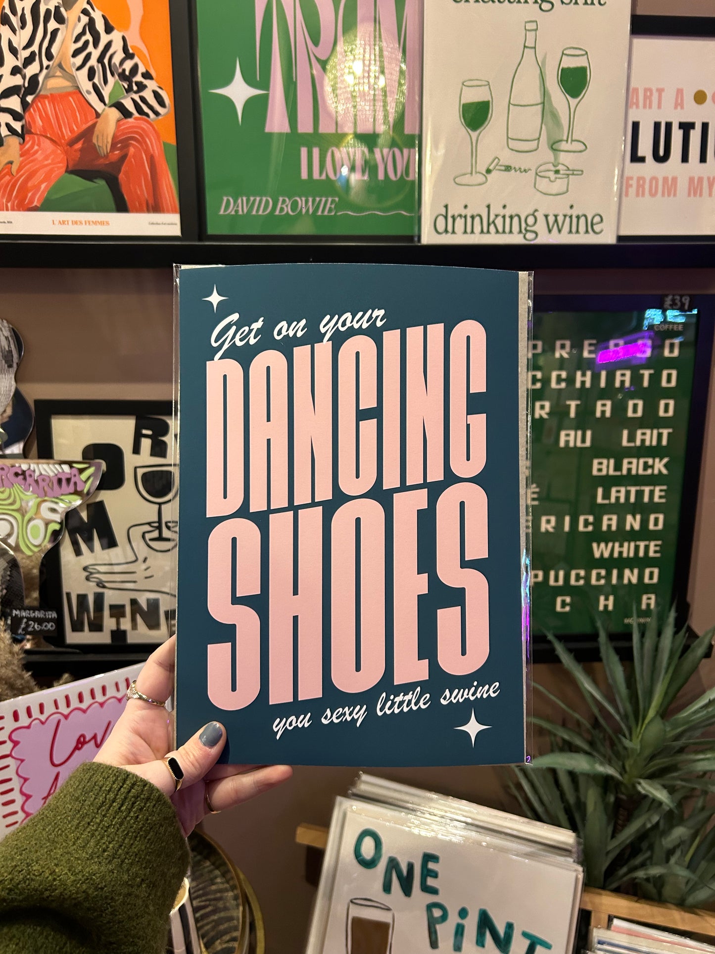 Get On Your Dancing Shoes A4 Print