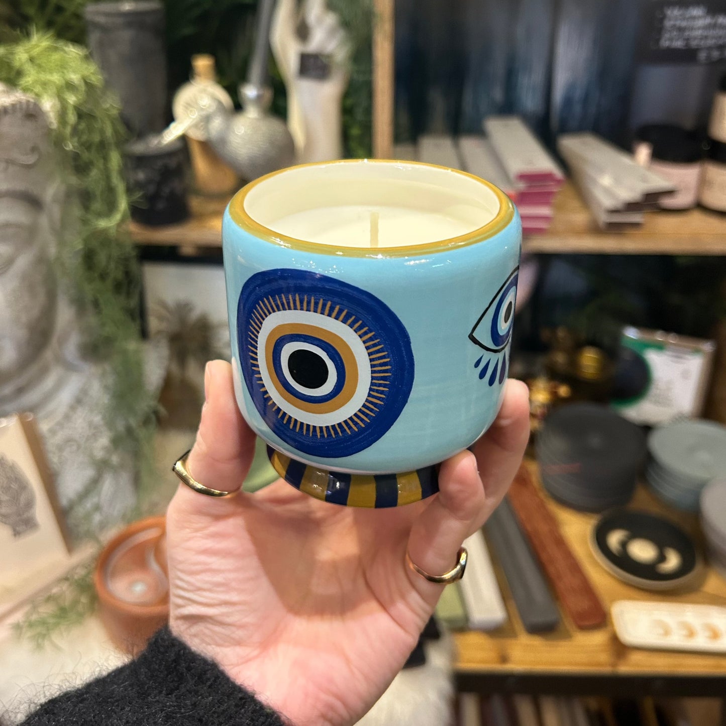 Evil Eye Candle