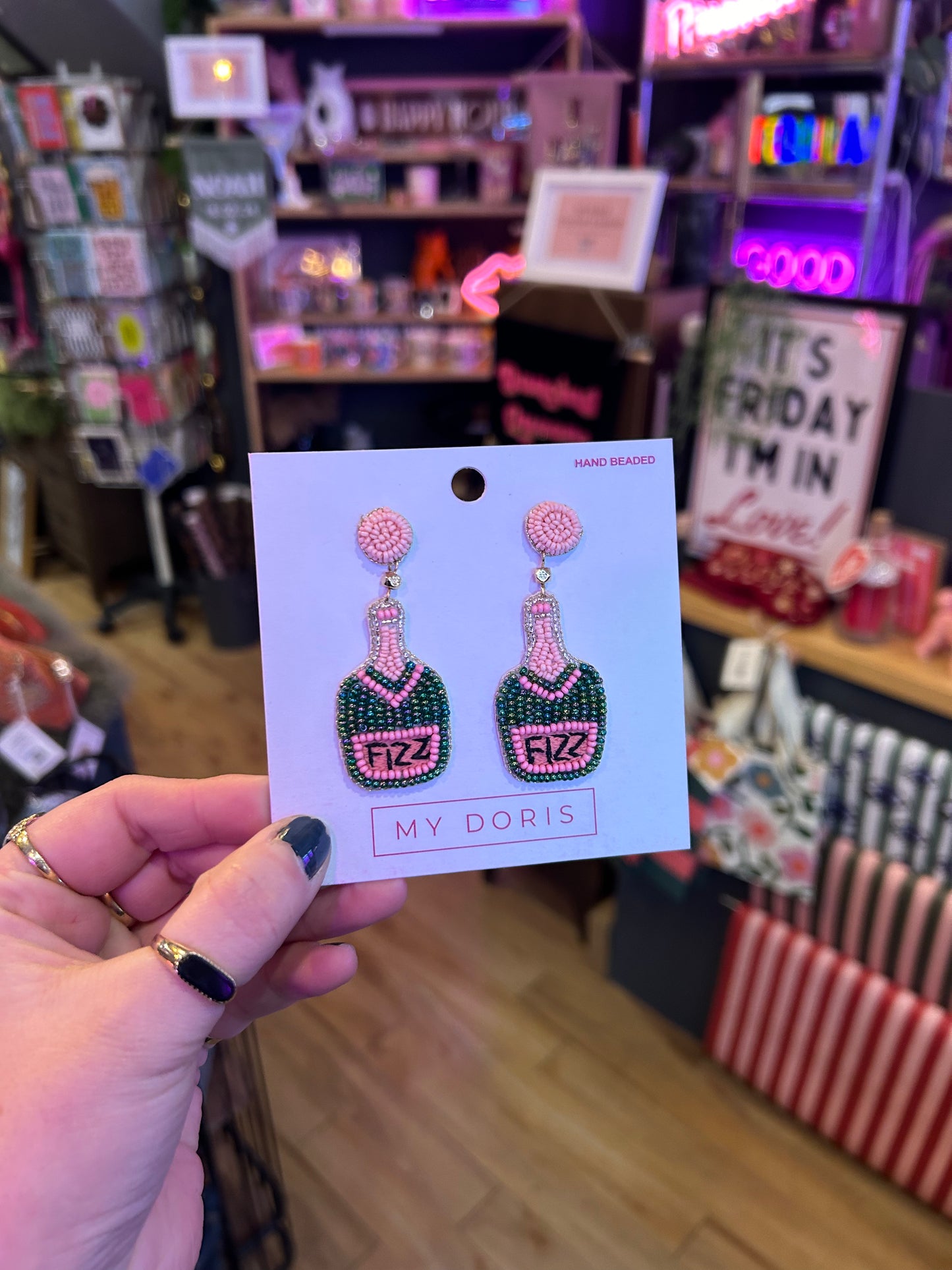 Champagne Fizz Earrings