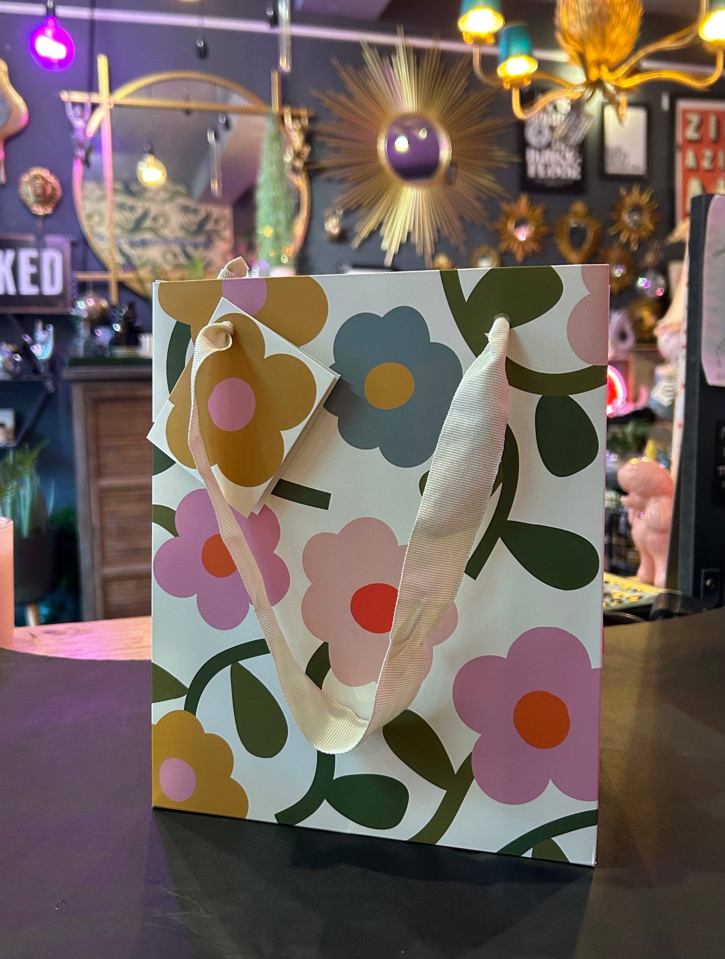 Multi Flower Gift Bag