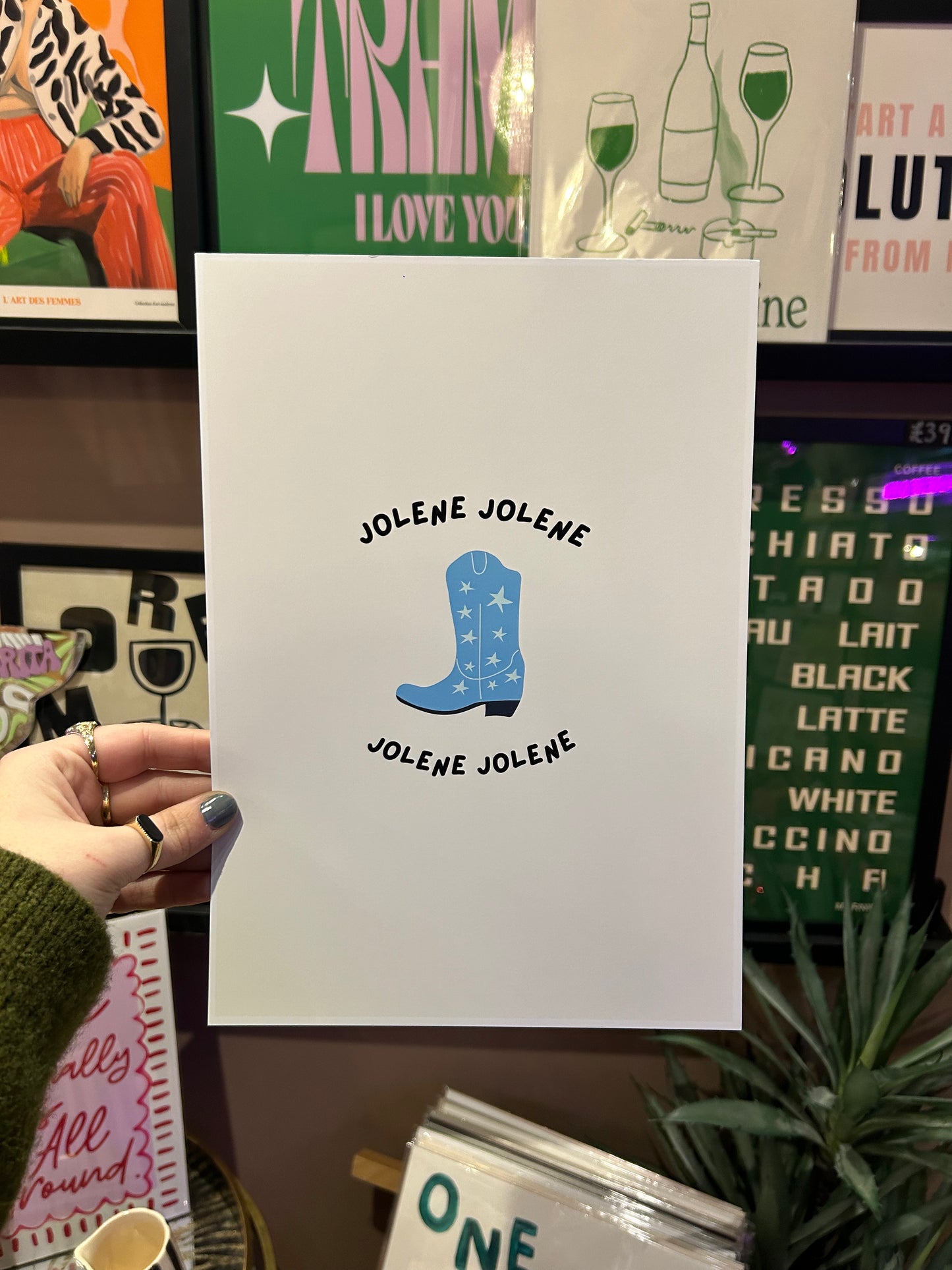 Jolene A4 Print