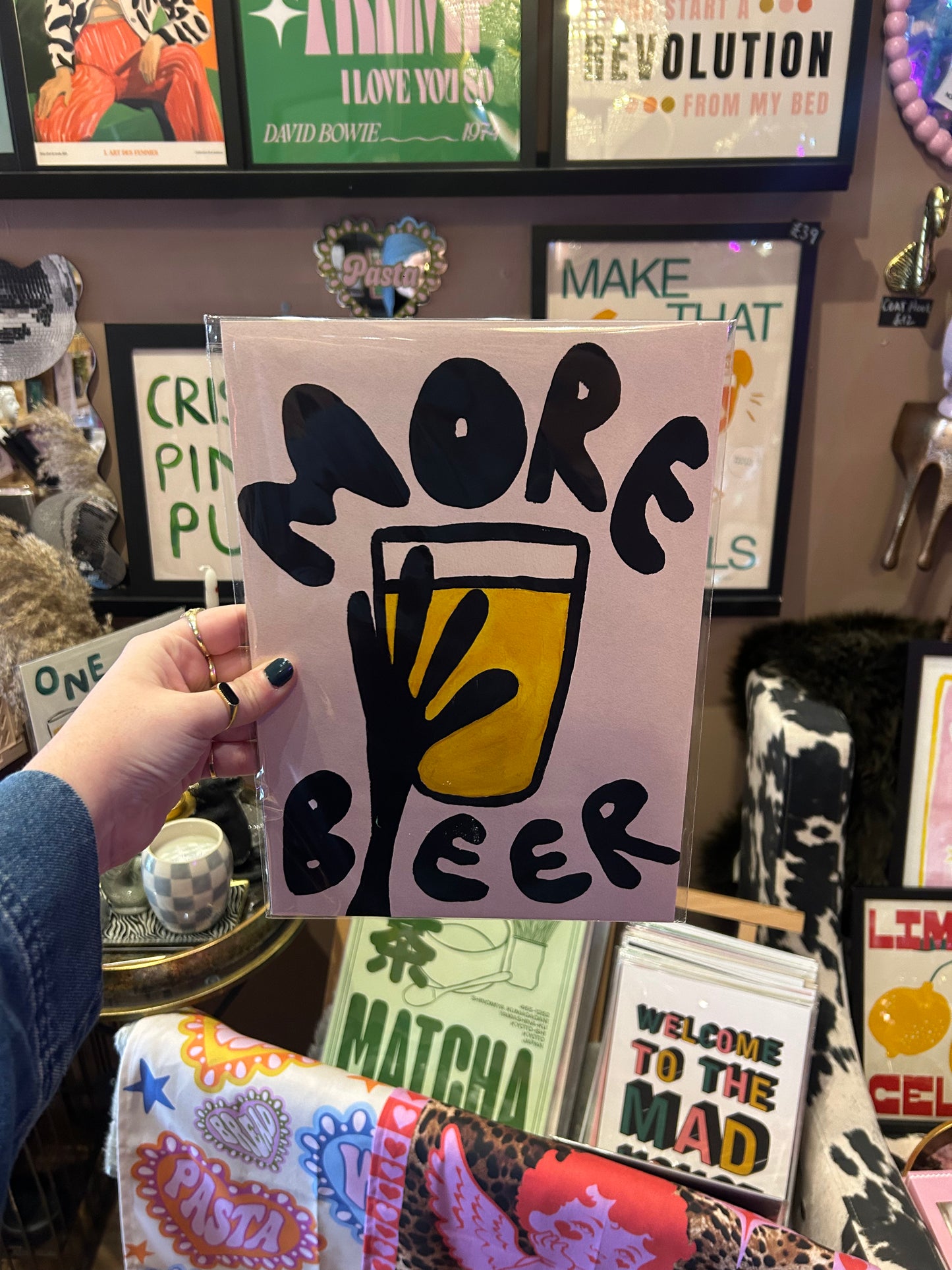 More Beer A4 Print