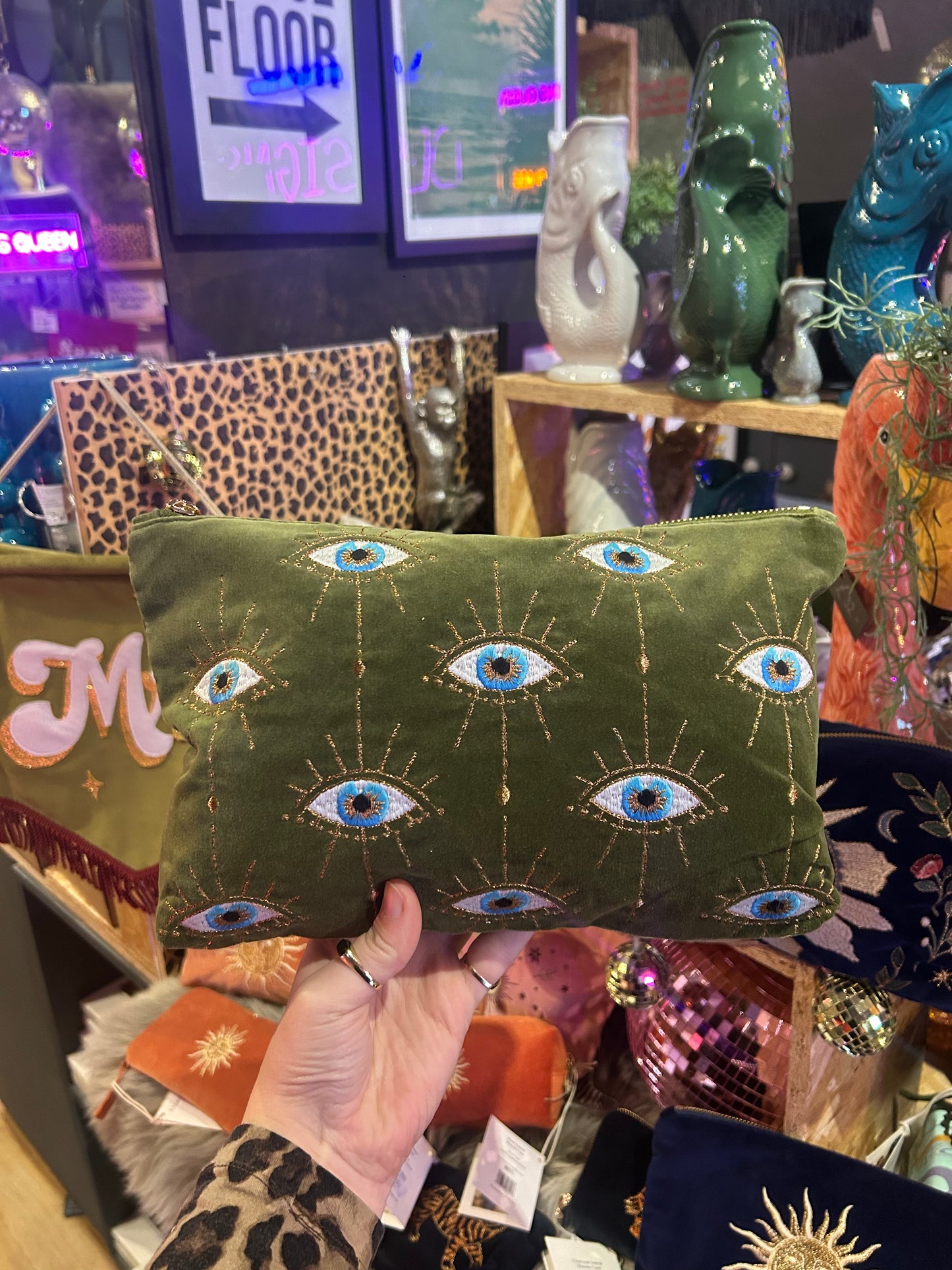 Elizabeth Scarlett Mystical Eye Everyday Pouch