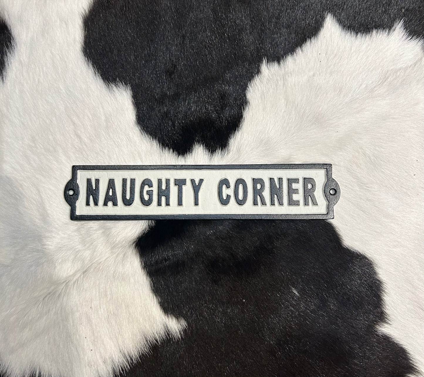 Naughty corner sign