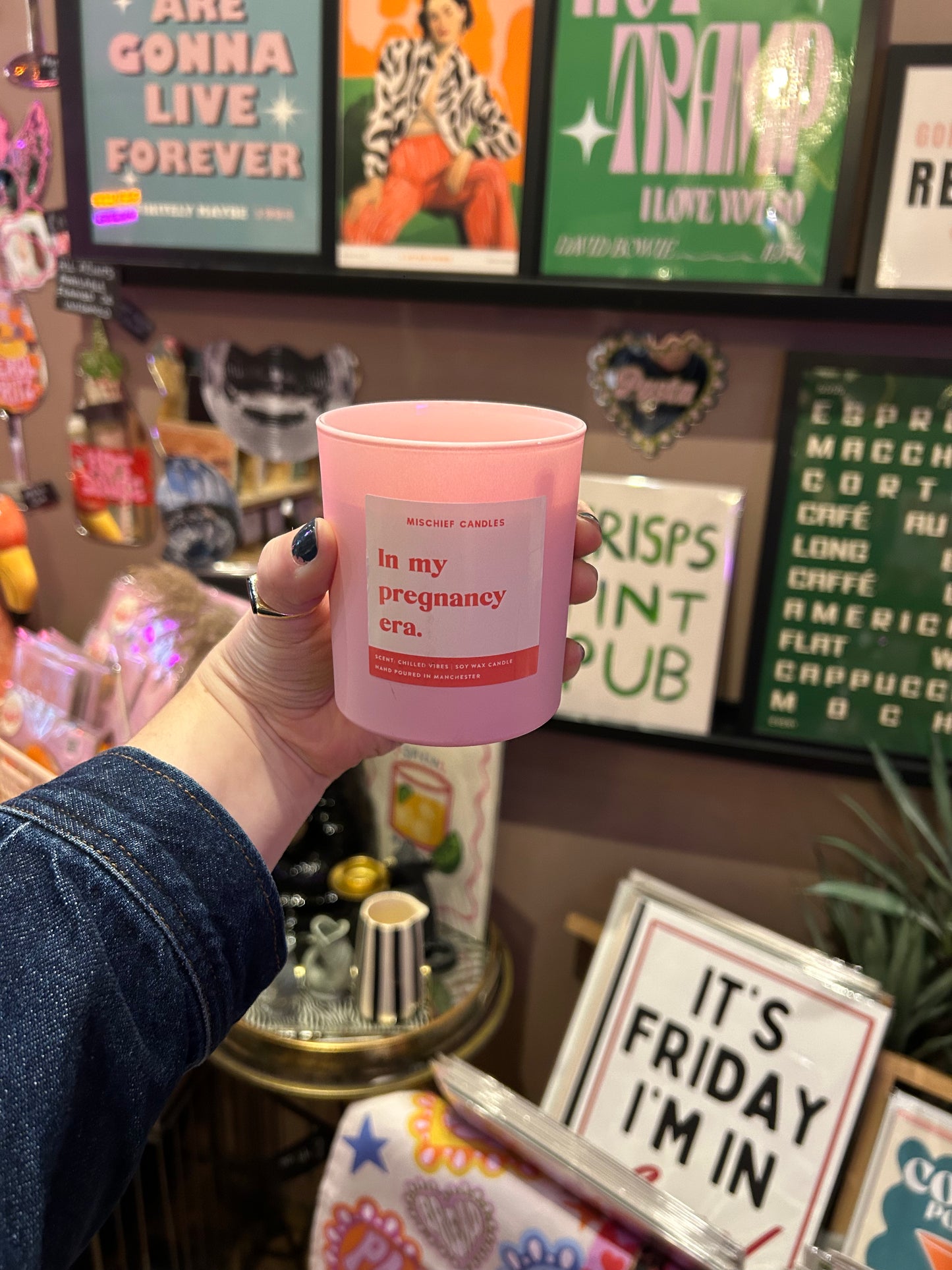 'In My Pregnancy Era' Candle