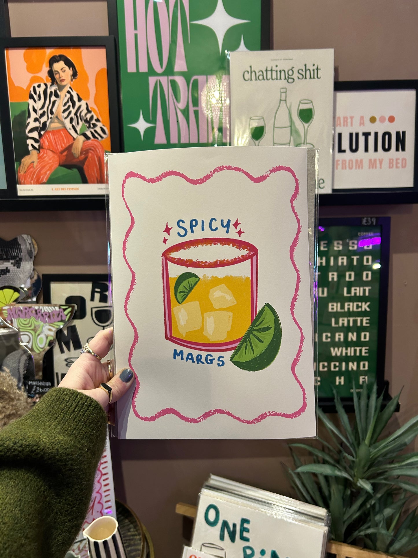 Spicy Margs A4 Print