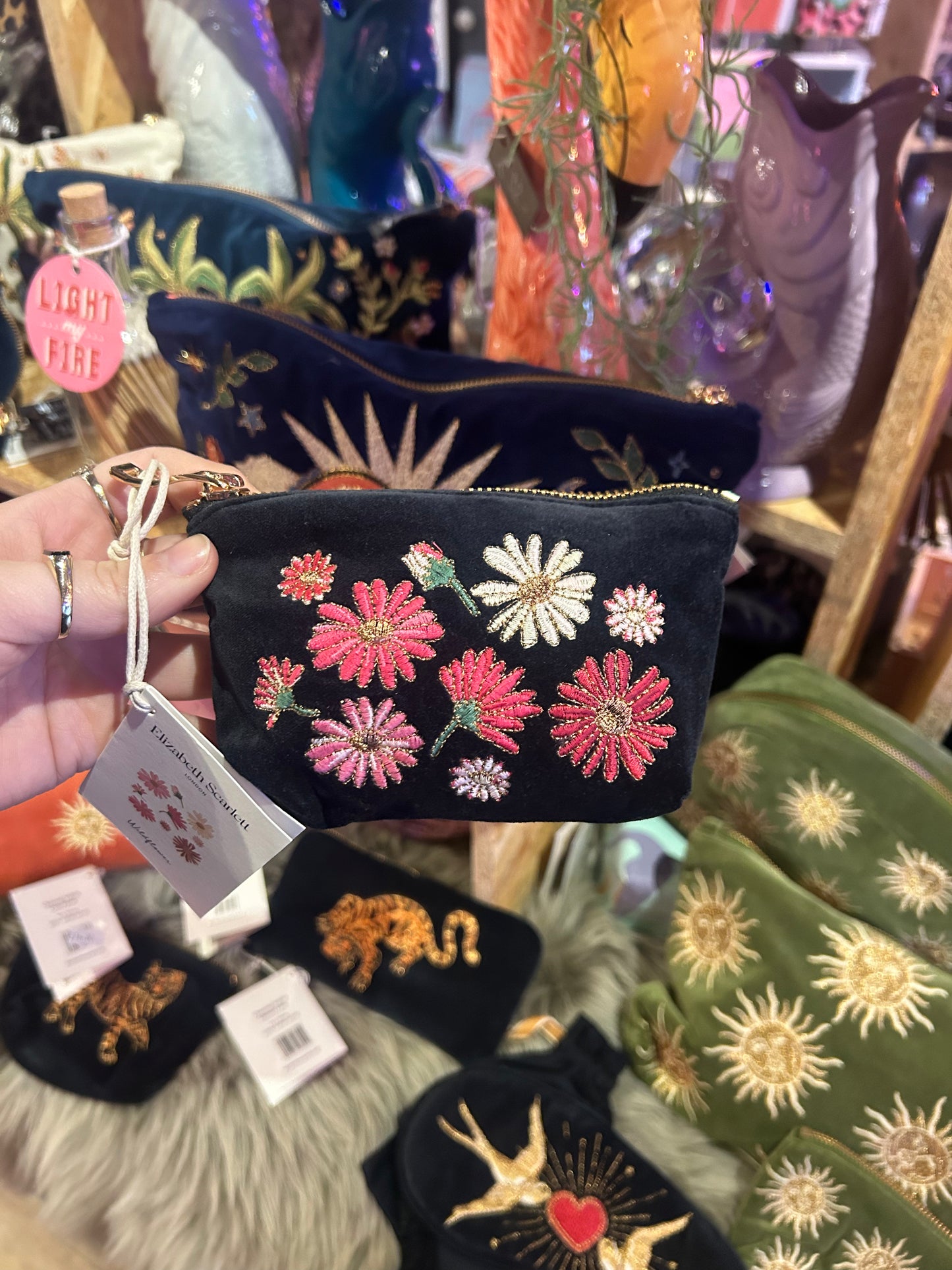 Elizabeth Scarlett Wildflower Coin Purse