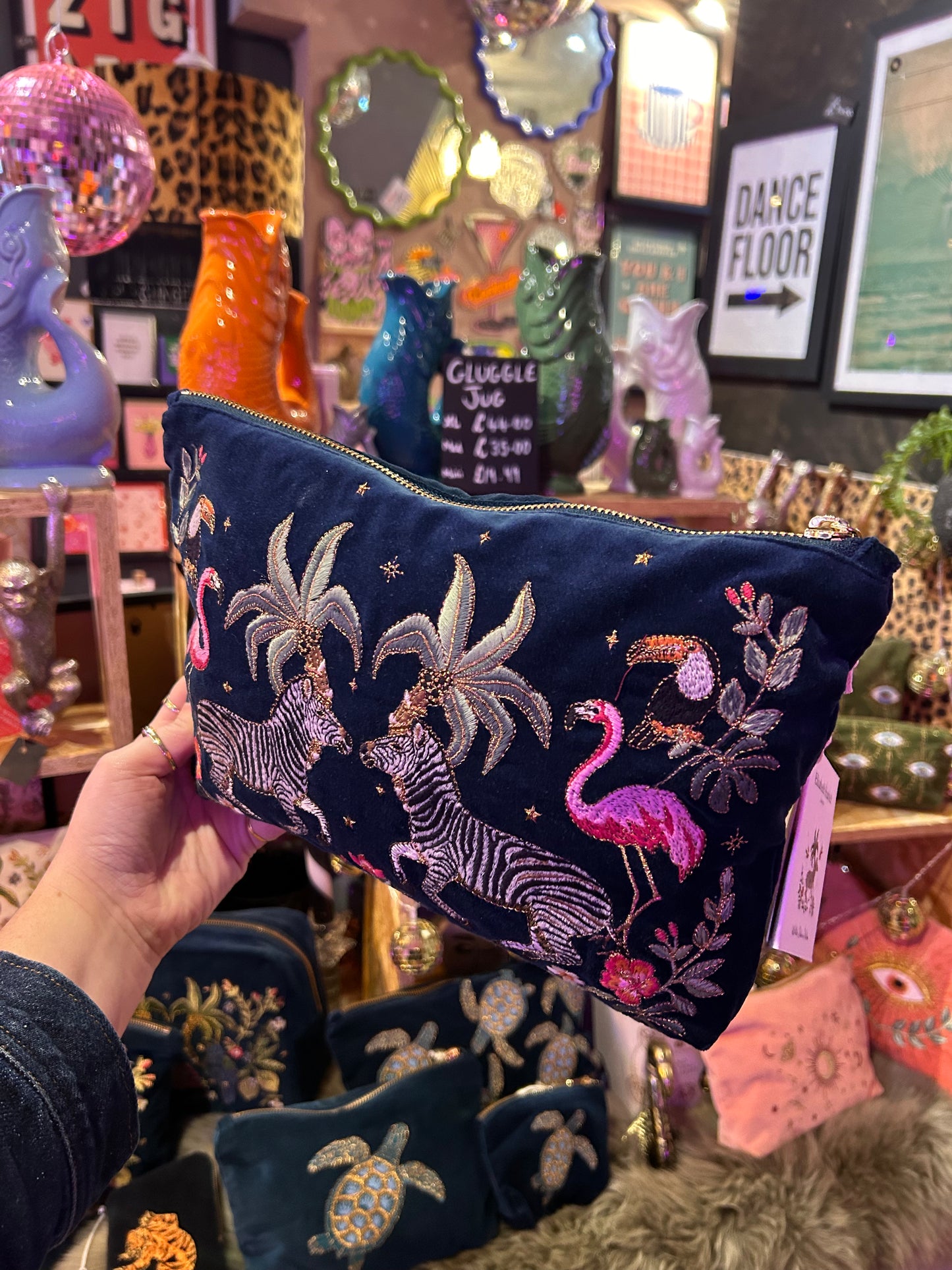 Elizabeth Scarlett Wild Zebra Everyday Pouch