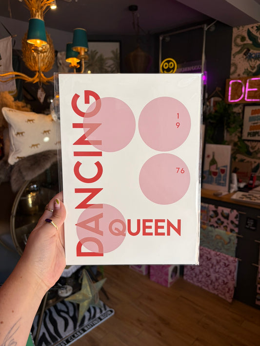 Dancing Queen A4 Print