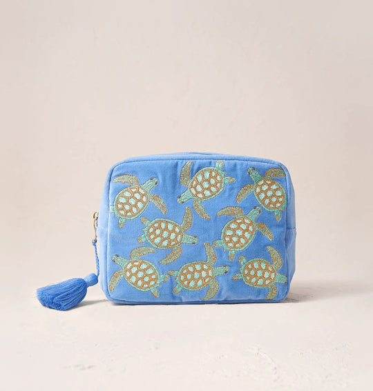 Turtle conservation Elizabeth Scarlett wash bag