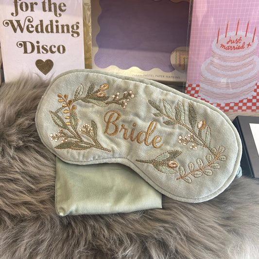 Elizabeth Scarlett Bride Eye Mask