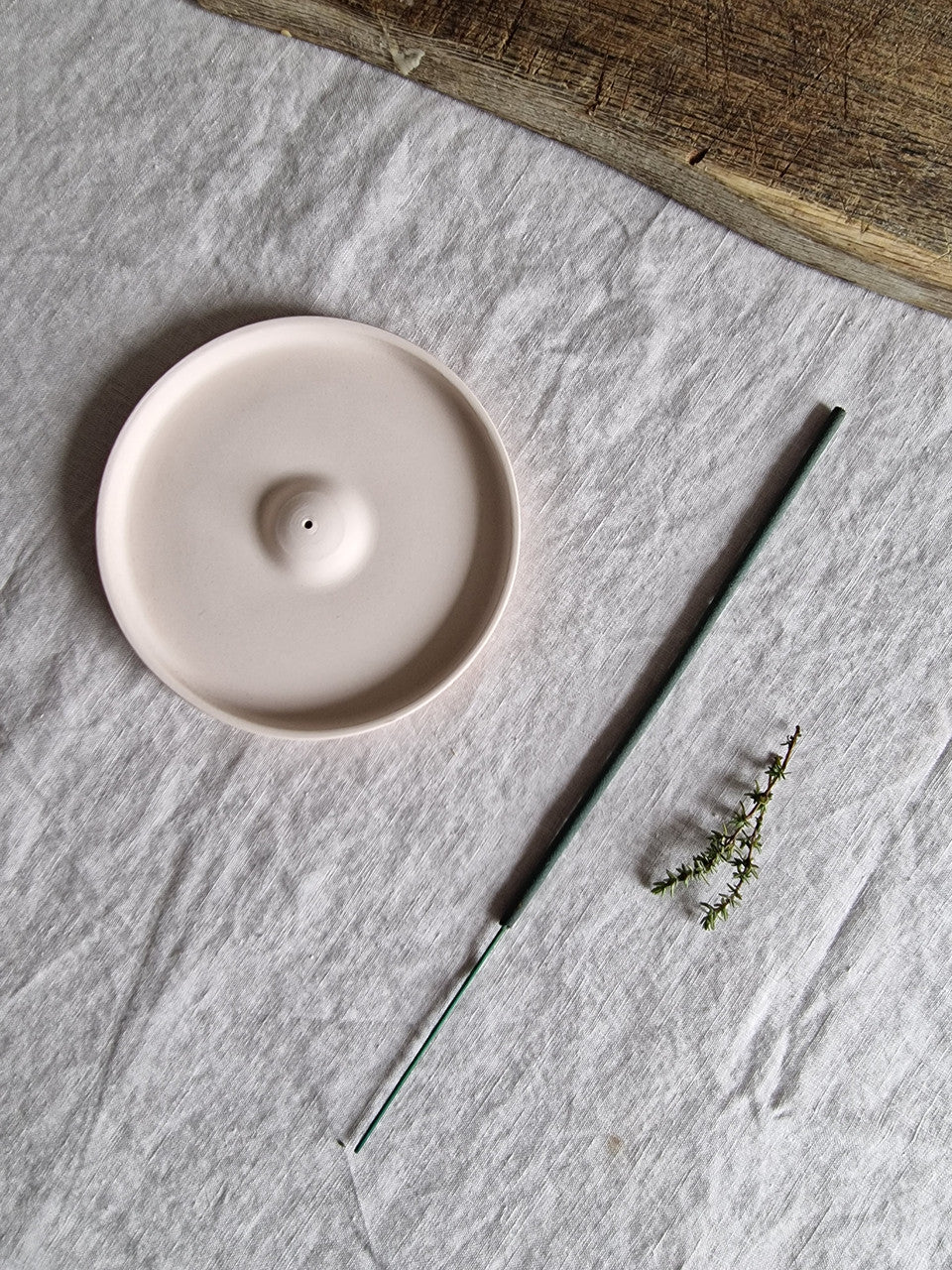 Ceramic Circle Incense Holder