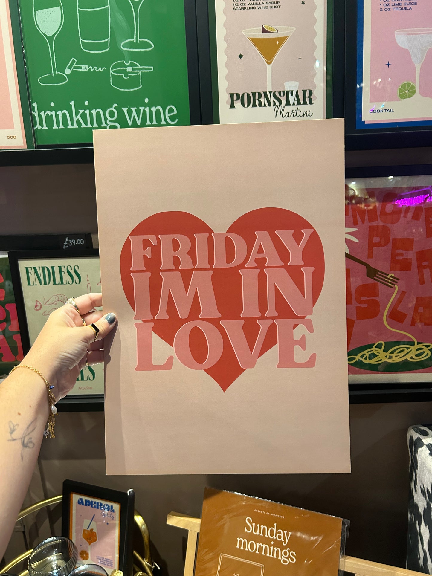 Friday I’m In Love A3 Print