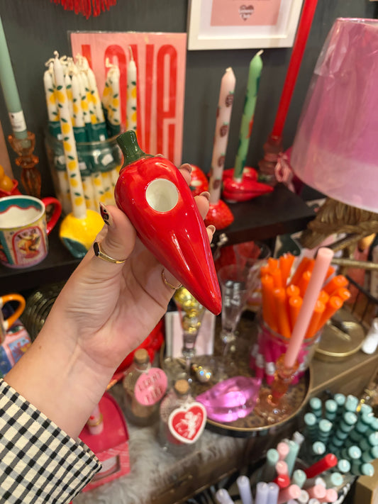 Chilli Candle Holder