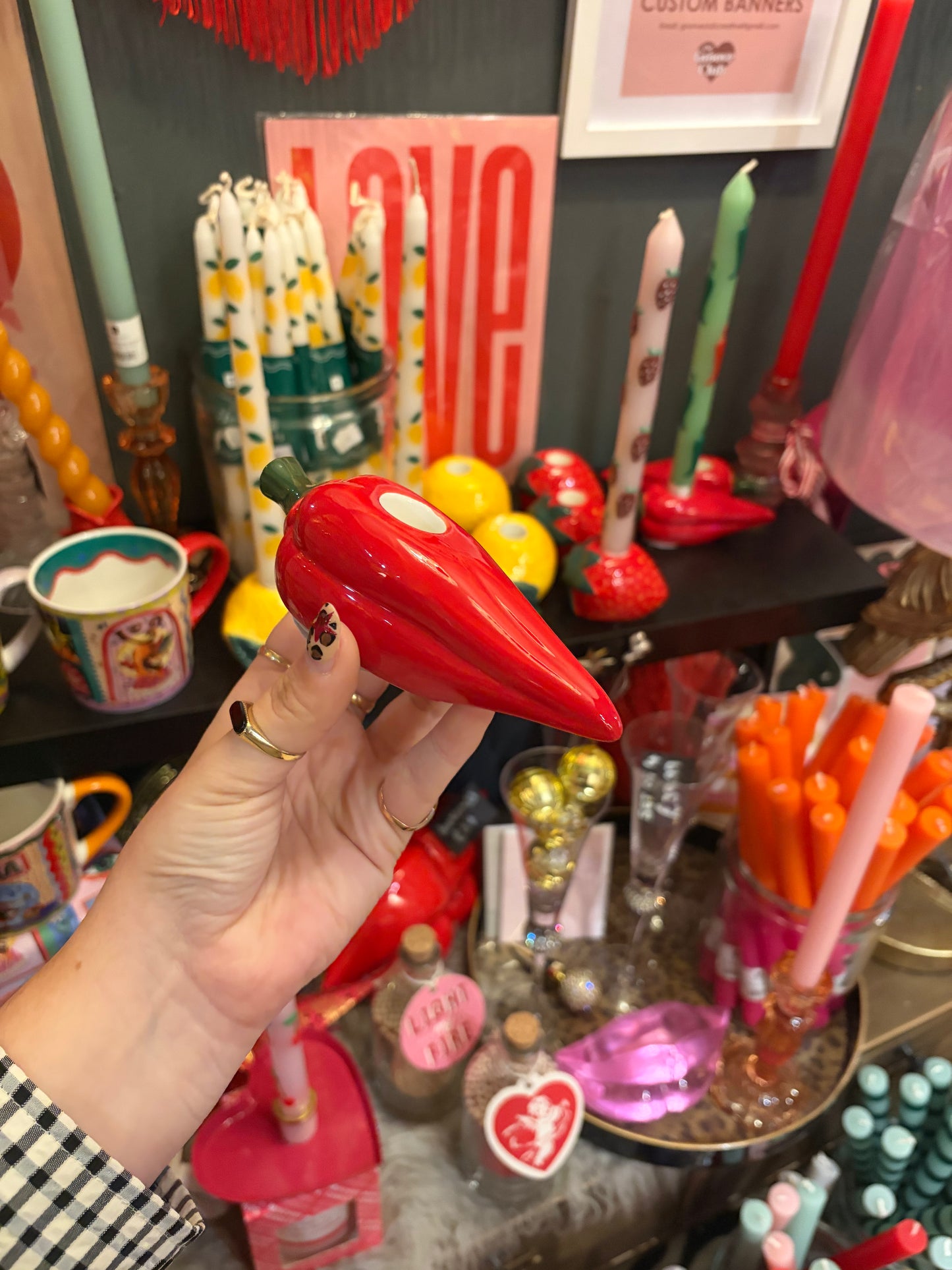 Chilli Candle Holder