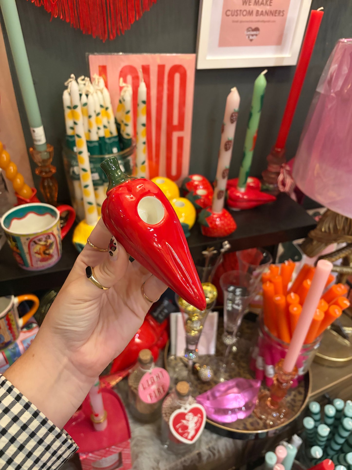 Chilli Candle Holder