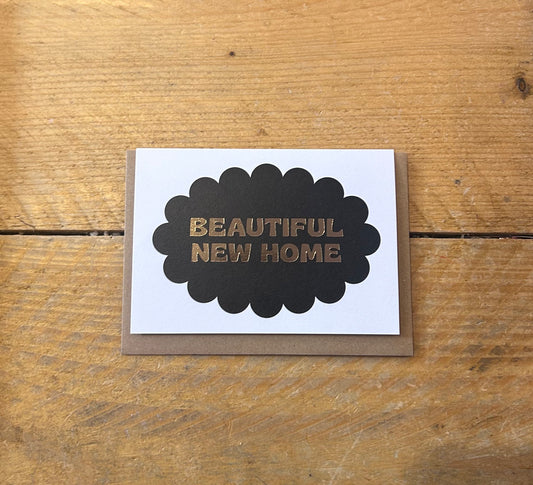 'Beautiful New Home' Card