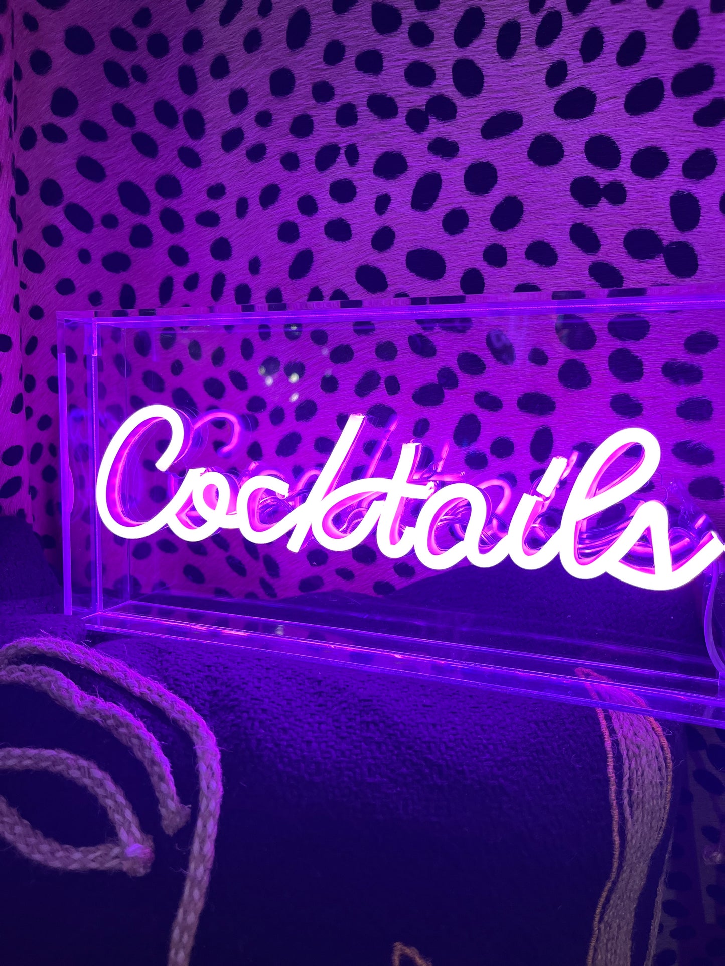 Cocktails LED neon