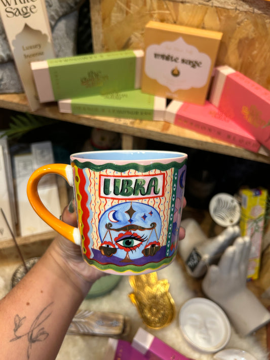 Eleanor Bowmer Zodiac Mug - Libra