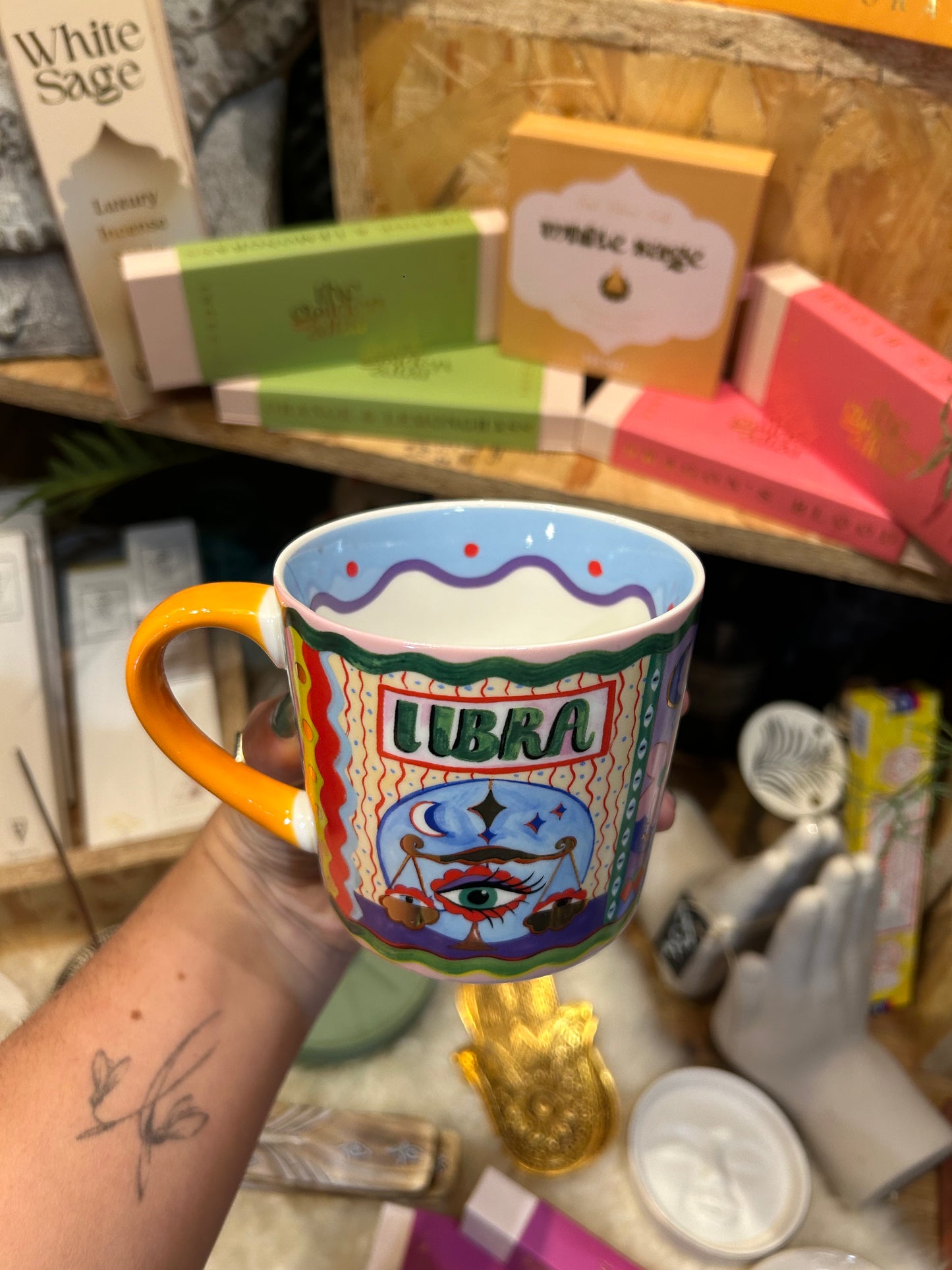 Eleanor Bowmer Zodiac Mug - Libra