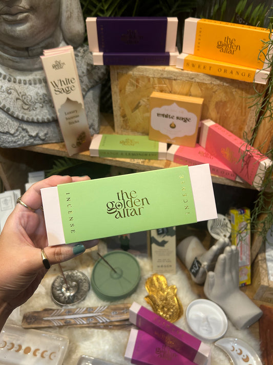 Golden Altar Incense - Orange and Lemongrass