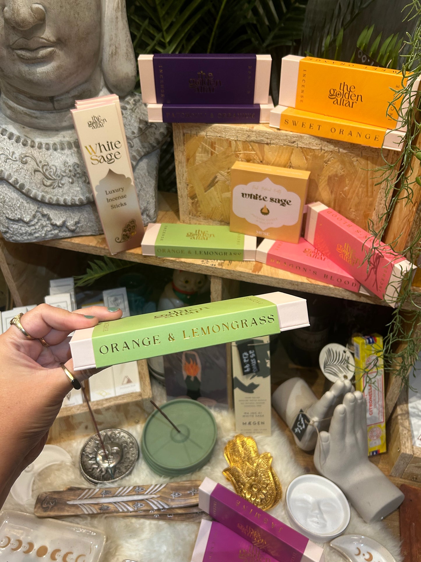 Golden Altar Incense - Orange and Lemongrass