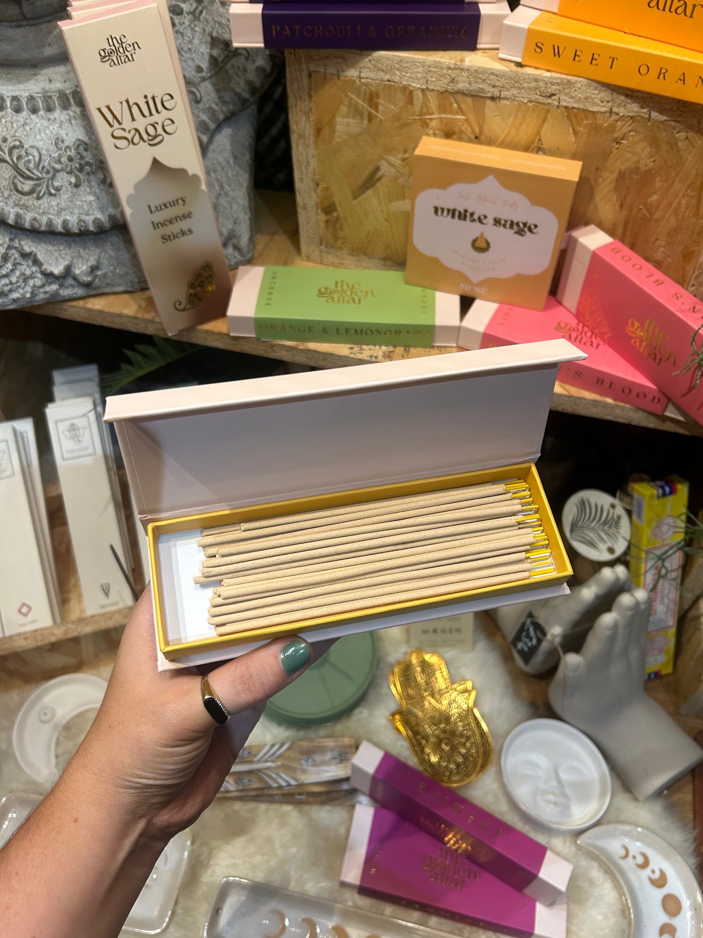 Golden Altar Incense - Orange and Lemongrass