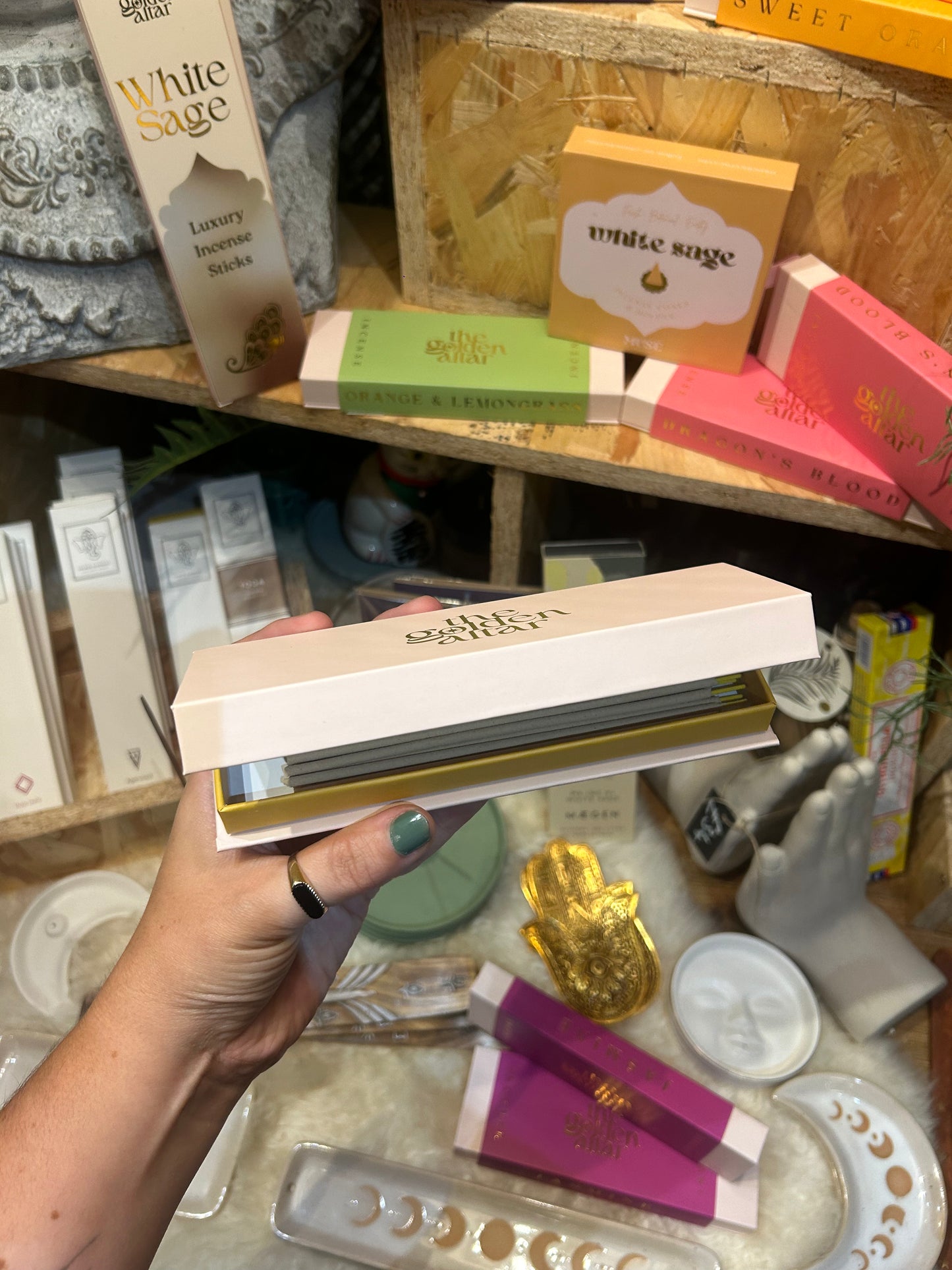 Golden Altar Incense - Orange and Lemongrass