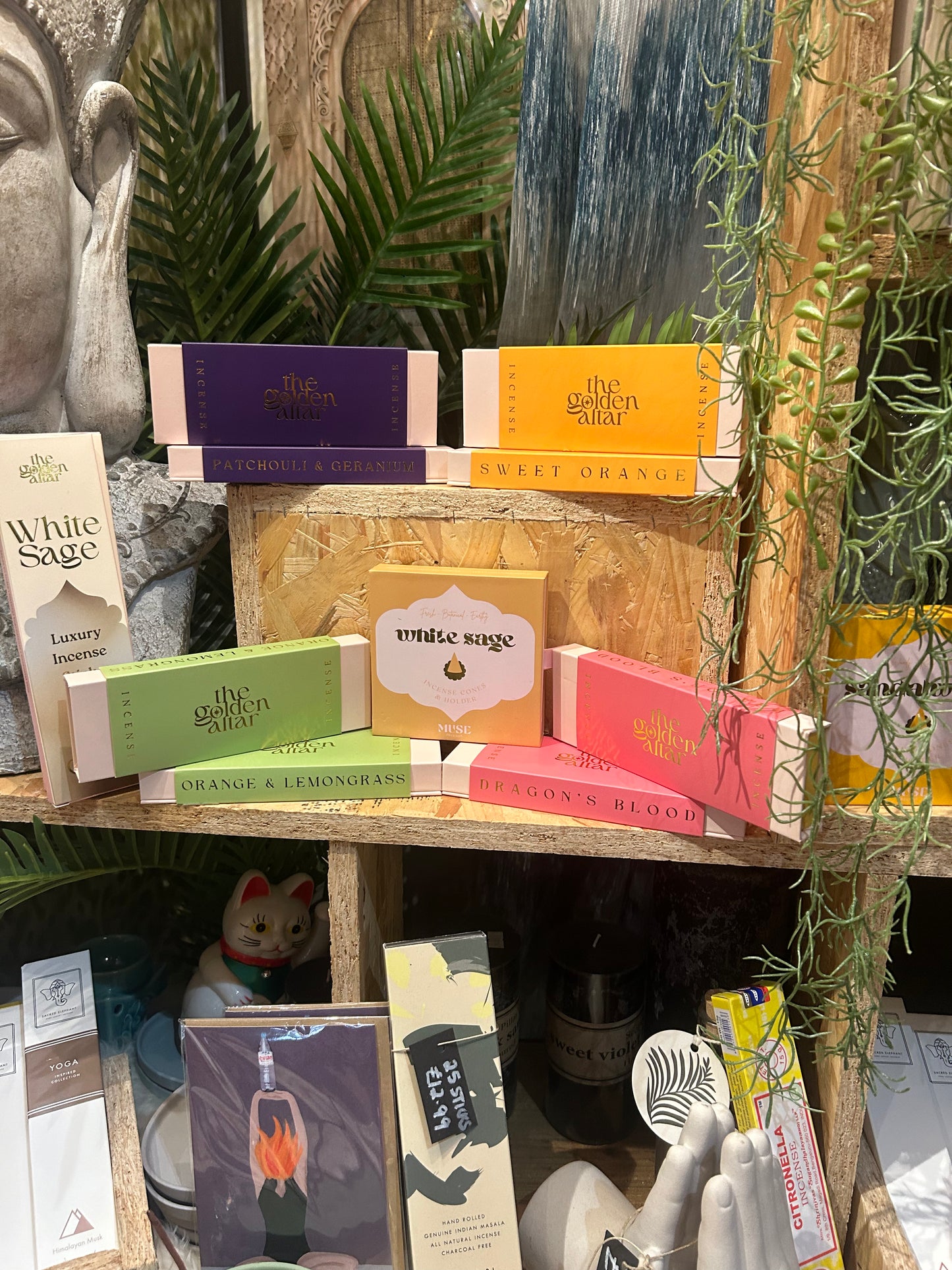 Golden Altar Incense - Orange and Lemongrass