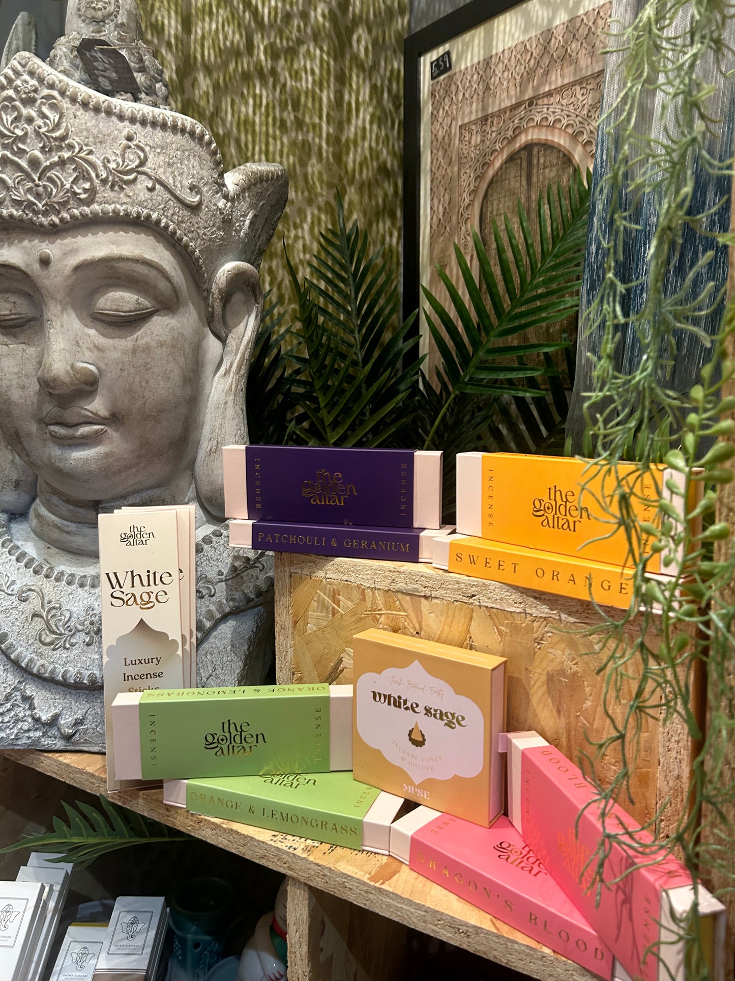Golden Altar Incense - Orange and Lemongrass