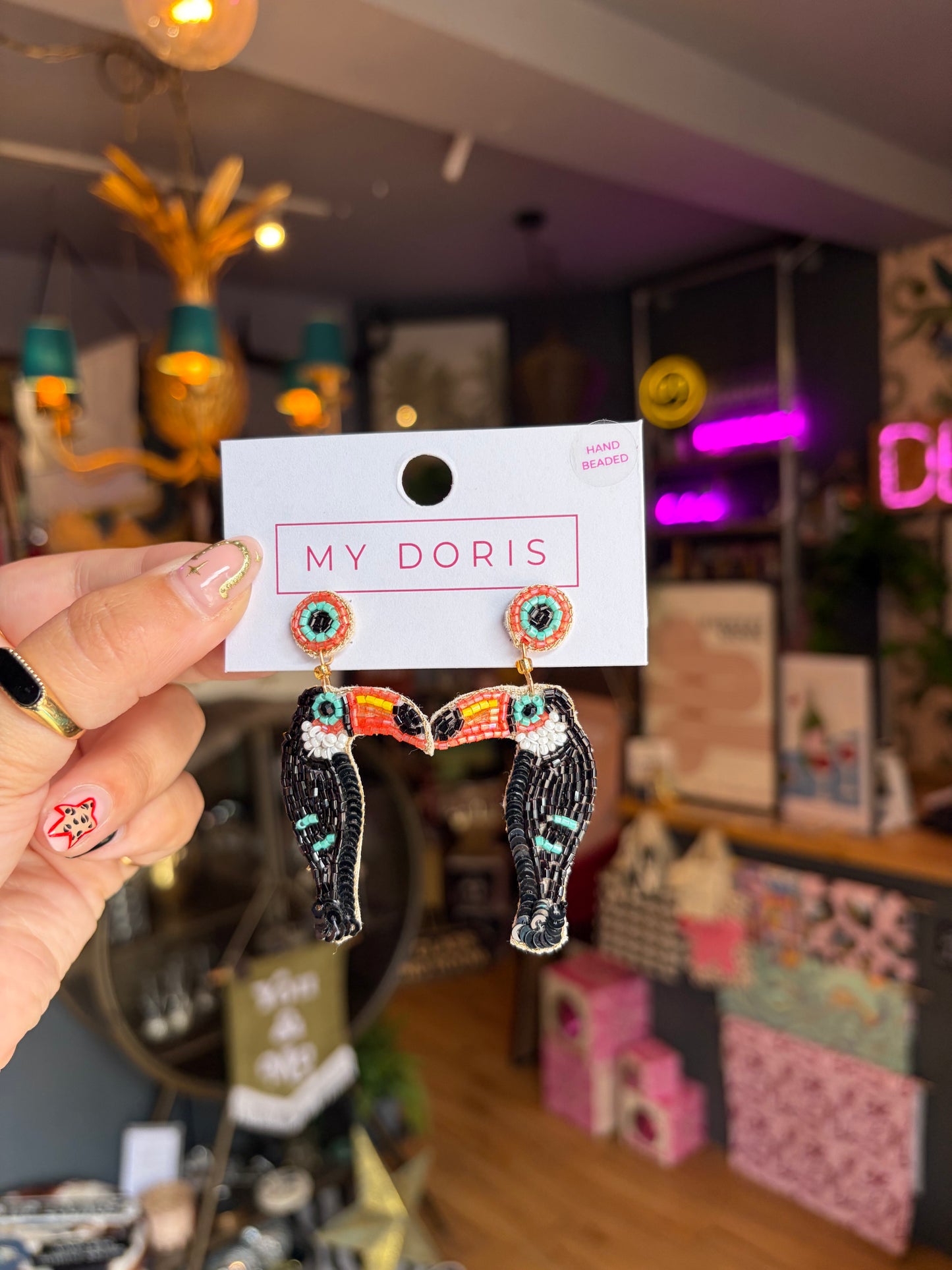 Toucan Earrings